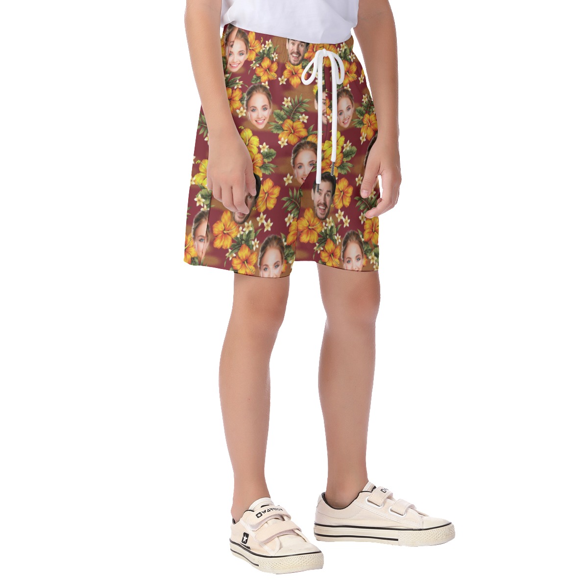 Custom Face Summer Shorts For Kids