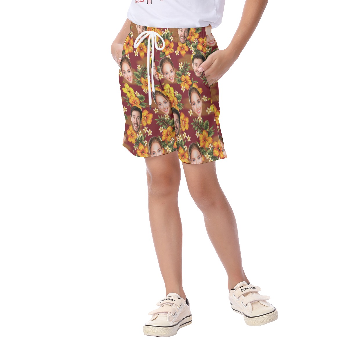 Custom Face Summer Shorts For Kids