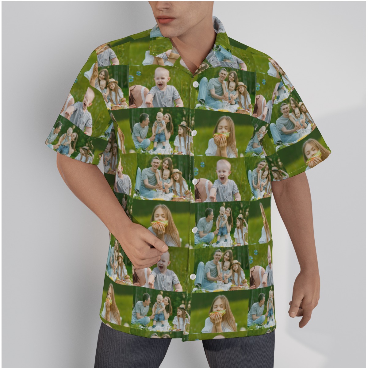 Custom Photo Hawaiian Shirt - variant image 1