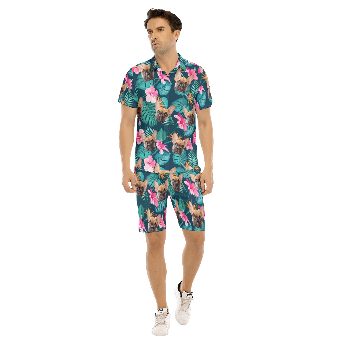 Custom Pet Hawaiian Shirt And Shorts For Men - variant image 1