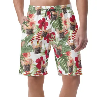 Custom Pet Casual Hawaiian Shorts For Men