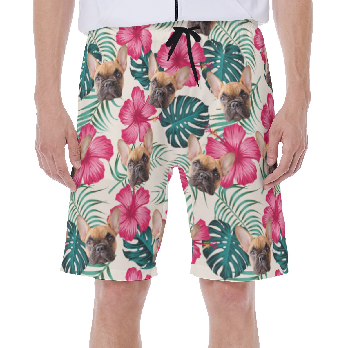 Men's Custom Your Pet Swim Trunks - variant image 1