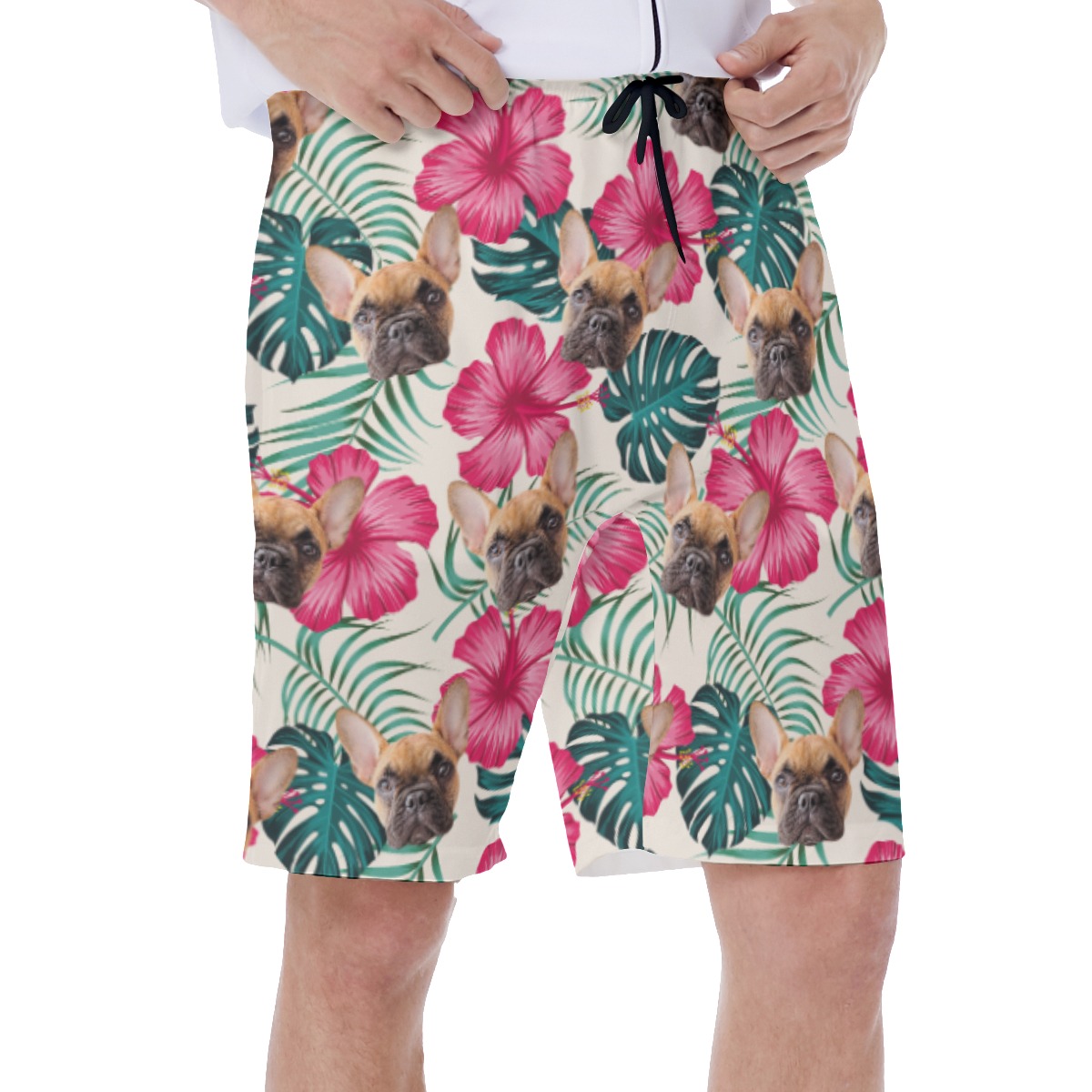 Men's Custom Your Pet Swim Trunks