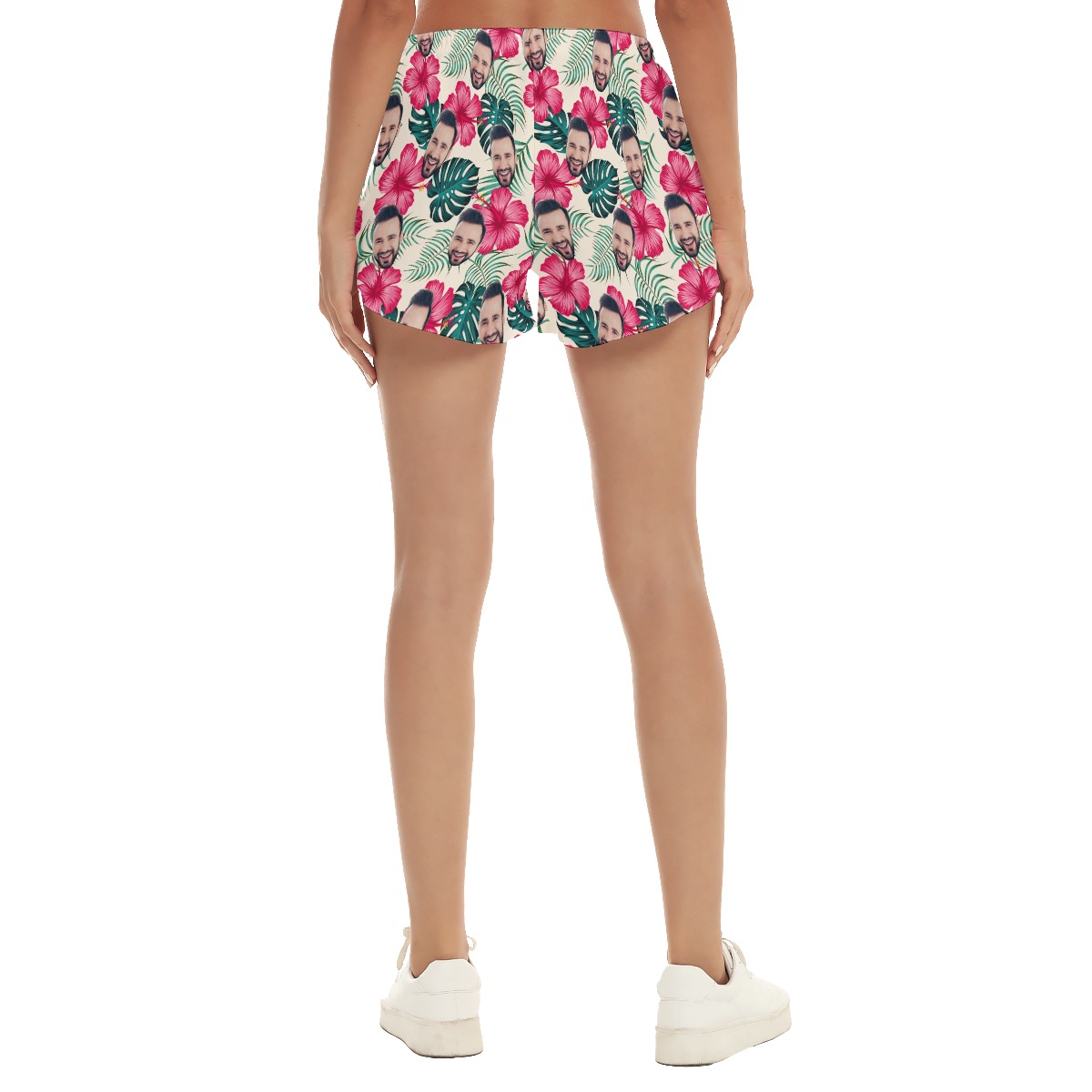 Women's Custom Face Beach Shorts