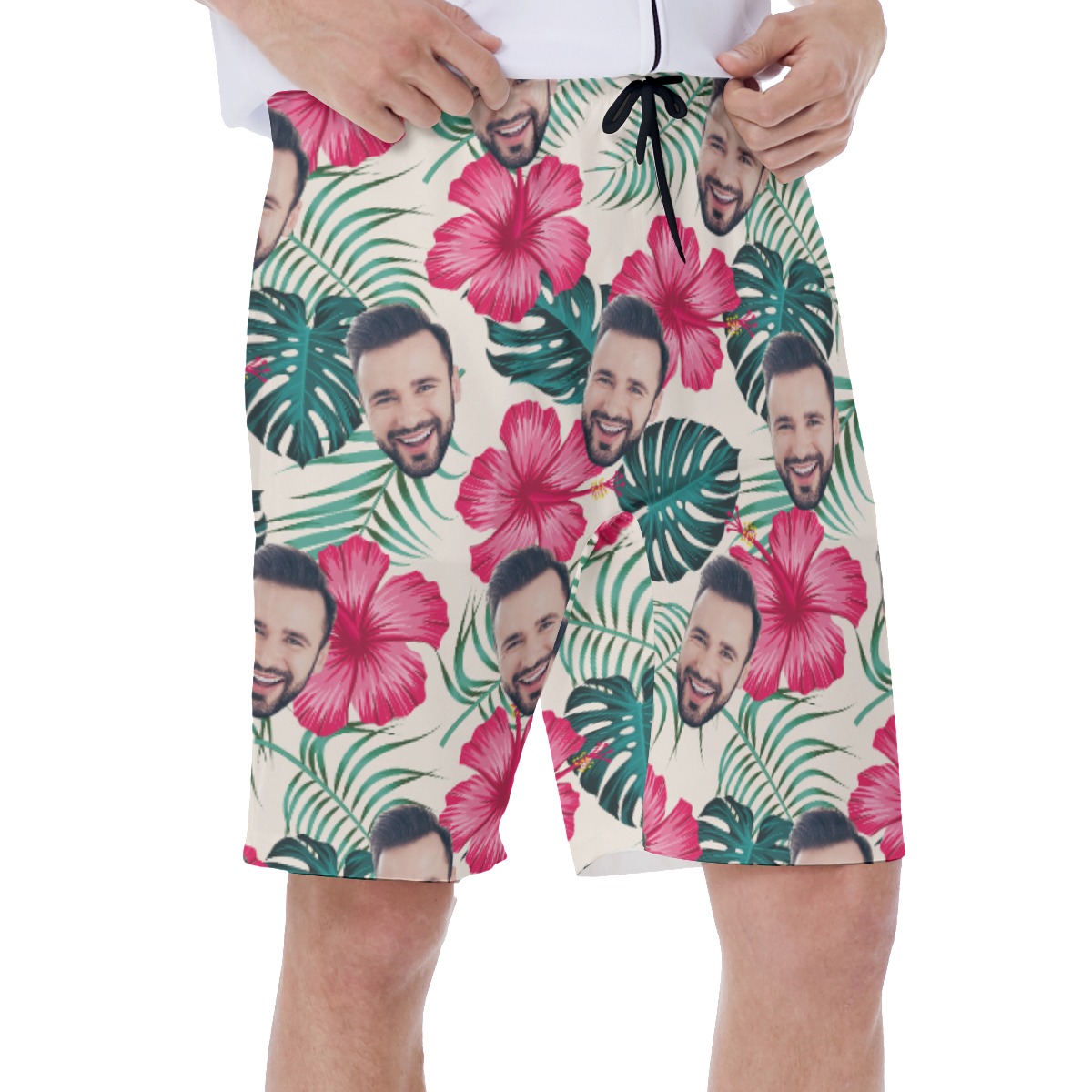 Men 's Custom Face Swim Trunks