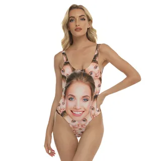 Funny Custom Face One Piece For Women