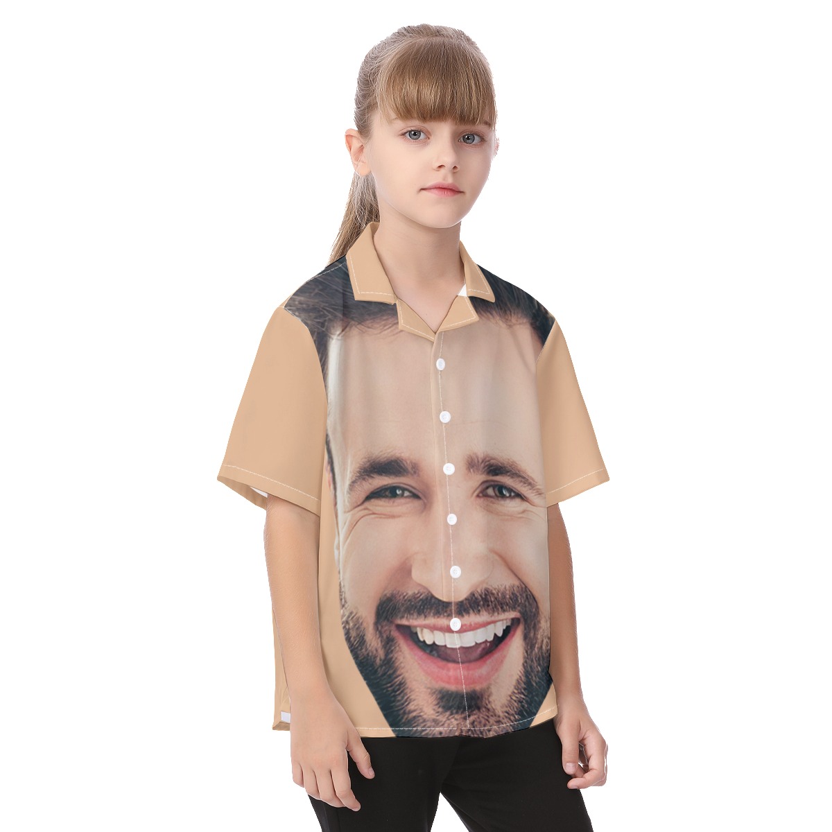 Cool Kid Hawaiian Shirt With Custom Face
