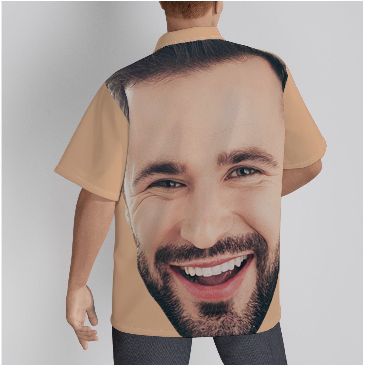 Custom Hawaiian Shirts With Big Face