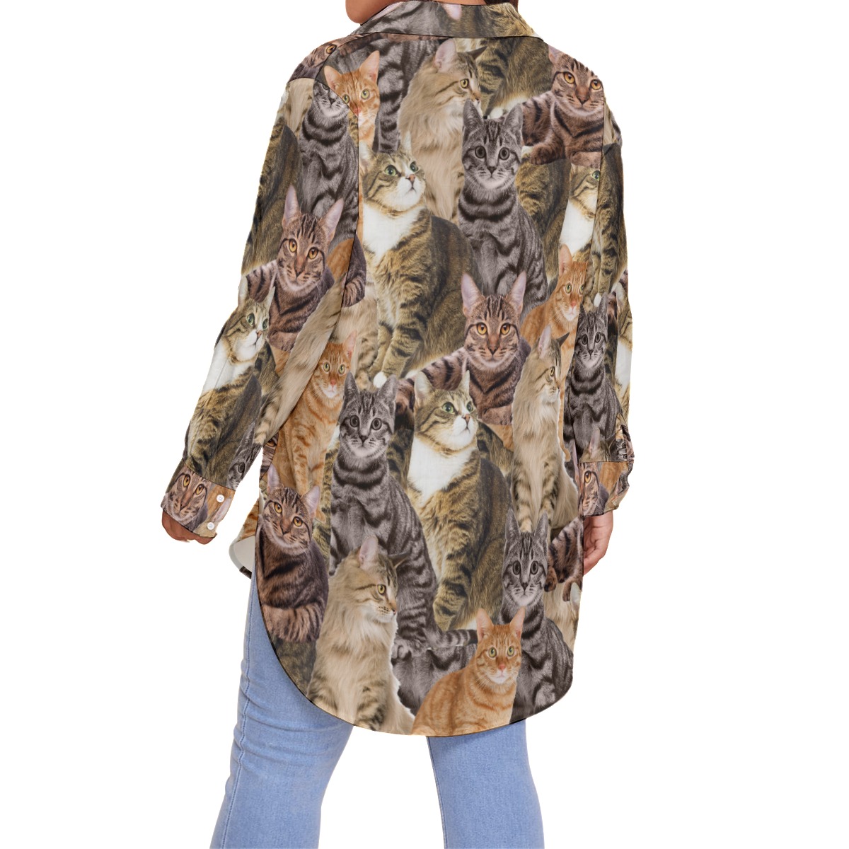 Custom Dog And Cat Photo Hawaiian Shirt Plus Size