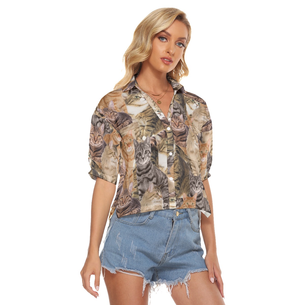 Custom Pet Photo Women Crop Top