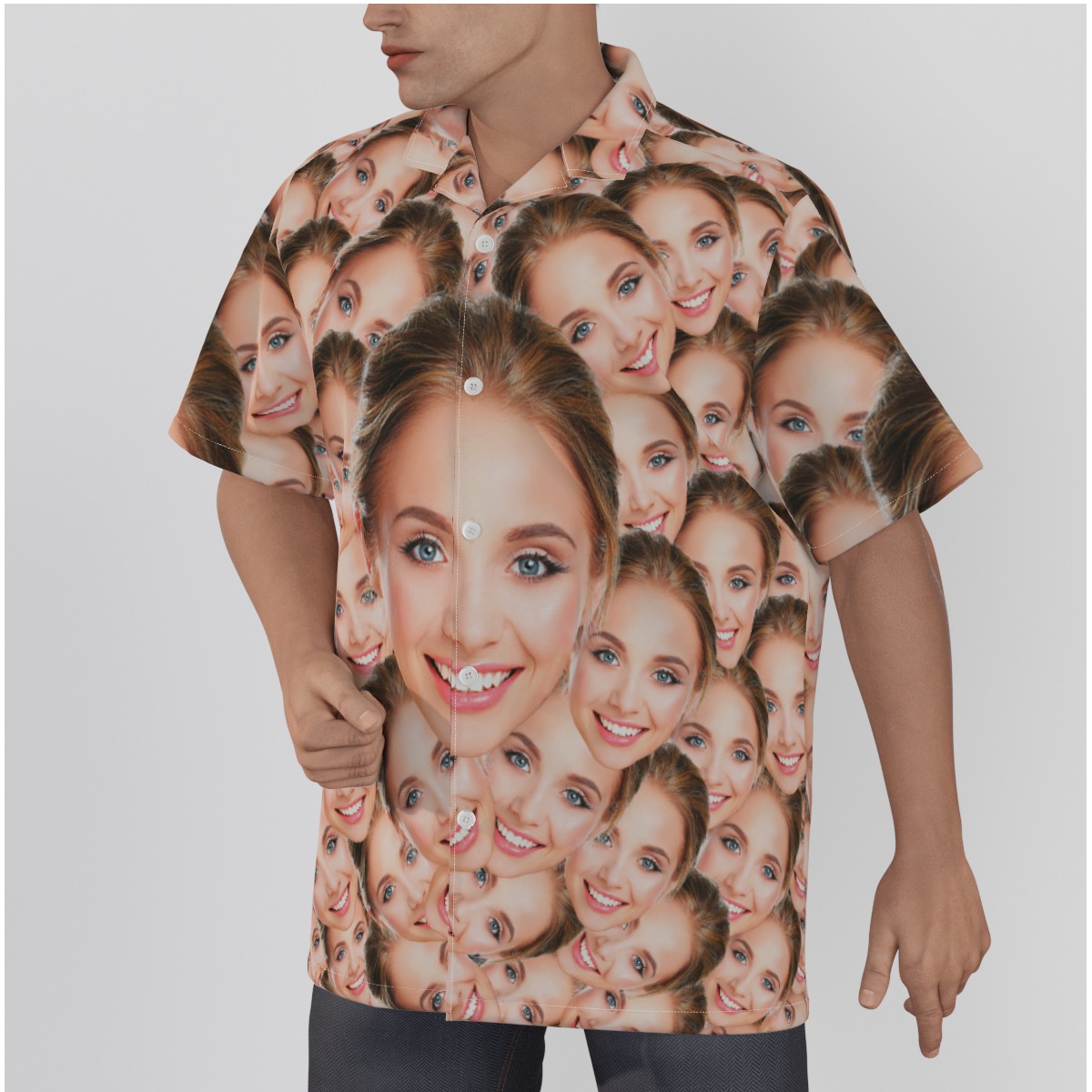 Hilarious Hawaiian Shirt With Custom Face