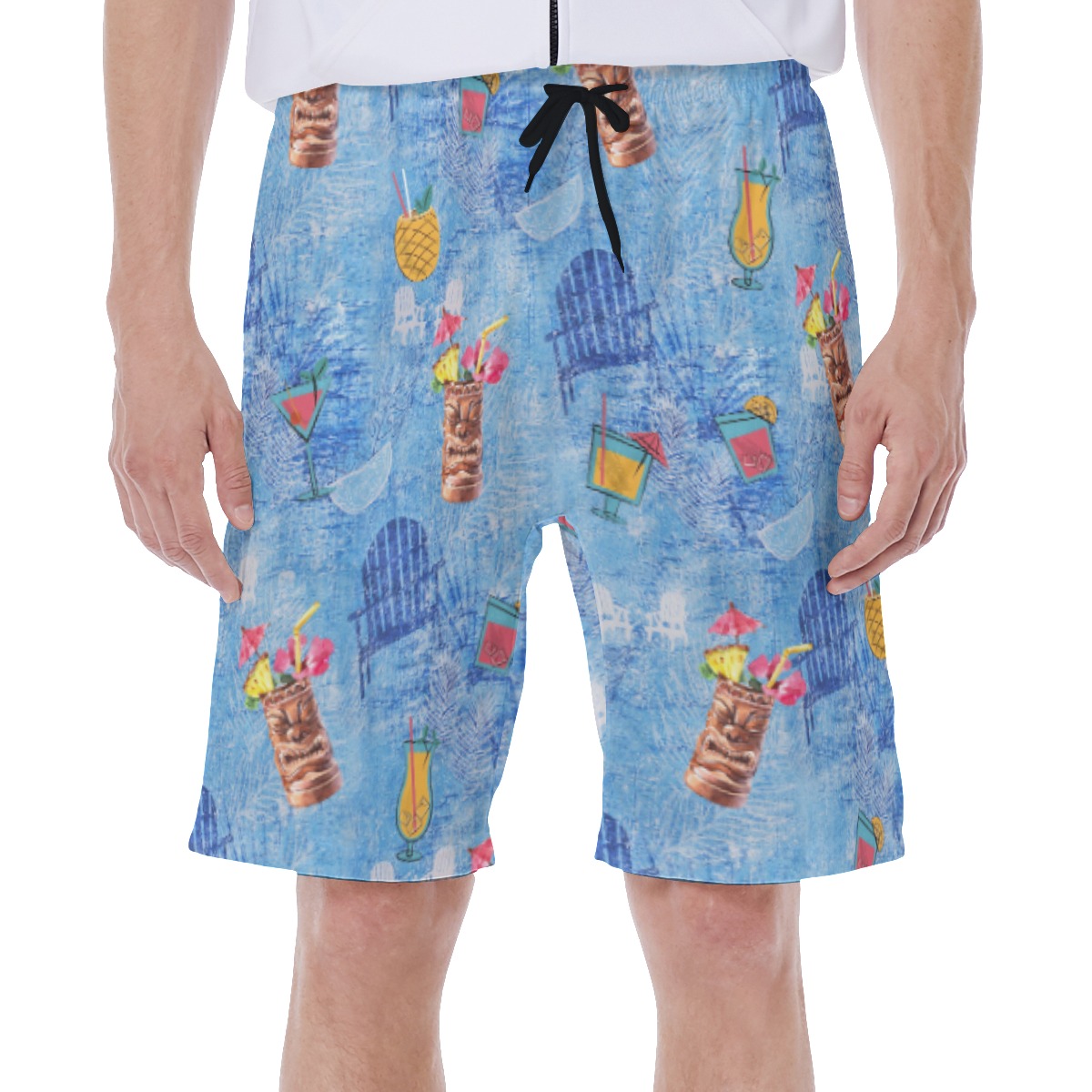 Tiki Bar Drinks Hawaiian Swimwear For Men - variant image 1