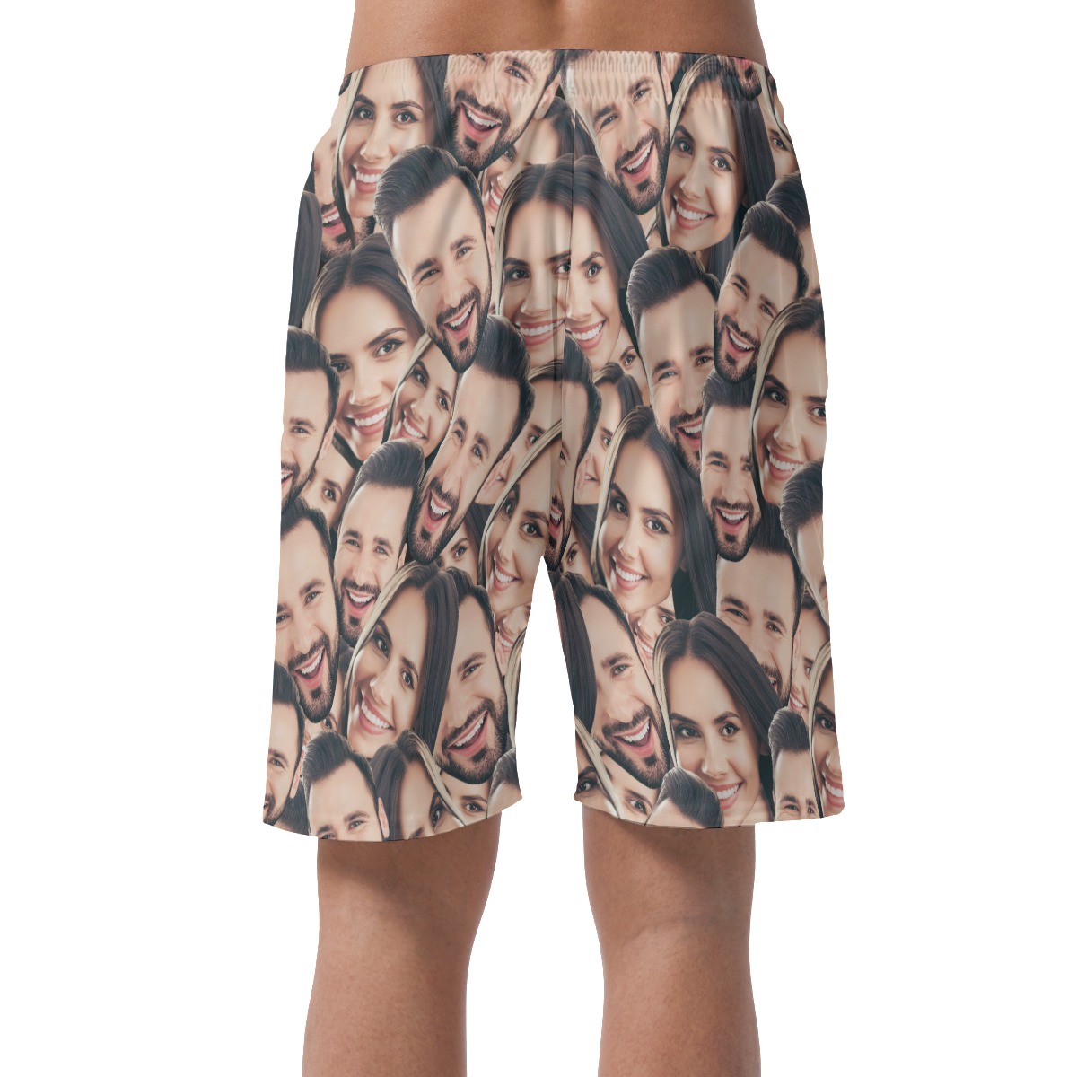 Men's Hawaiian Shorts With Custom Faces