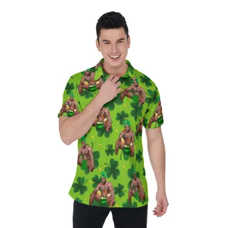 Funny Barry Wood Patrick Day Hawaiian Polo Shirt