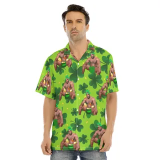 Funny Barry Wood St Patrick Day Hawaiian Shirts For Men