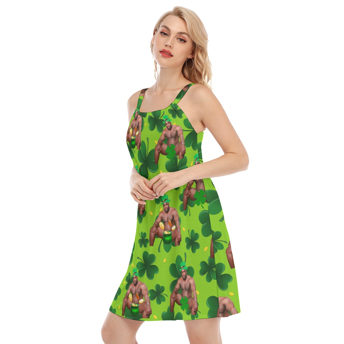 Barry Wood St Patrick Day Hawaiian Dress For Summer