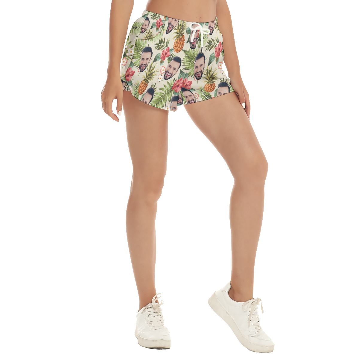 Funny Women's Shorts With Custom Face
