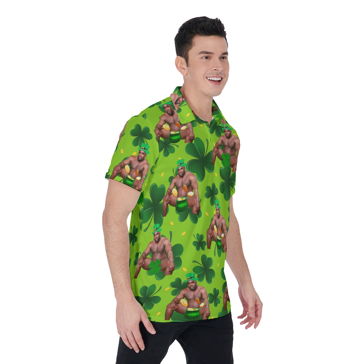 Funny Barry Wood Patrick Day Hawaiian Polo Shirt
