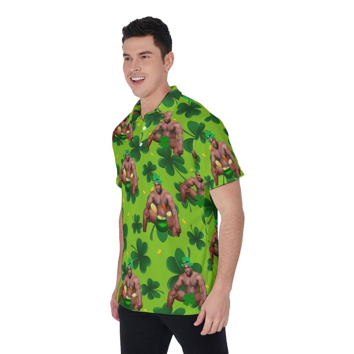 Funny Barry Wood Patrick Day Hawaiian Polo Shirt