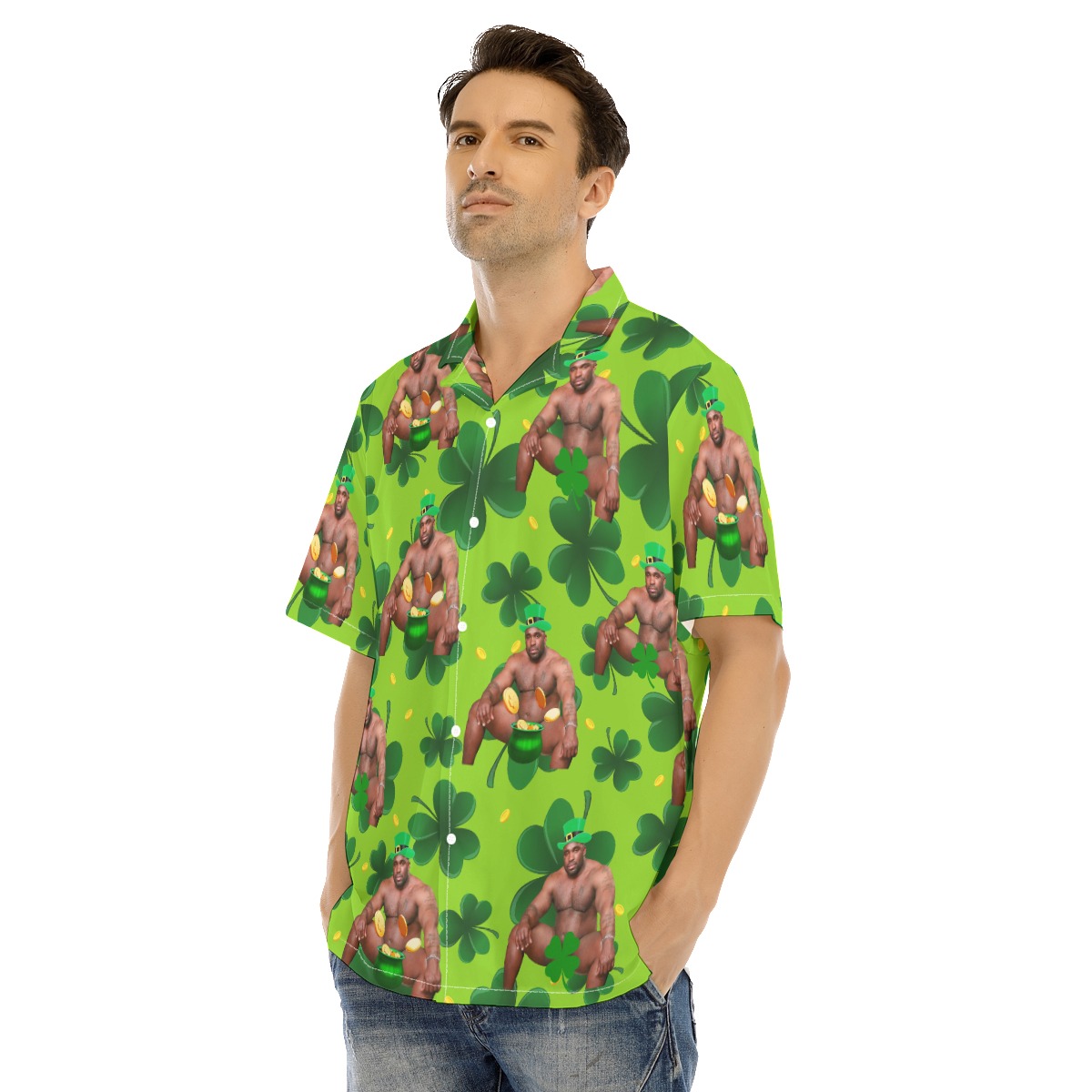 Funny Barry Wood St Patrick Day Hawaiian Shirts For Men