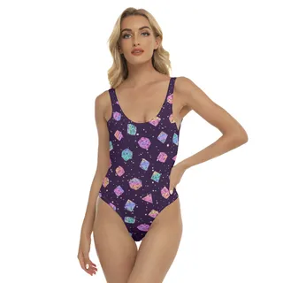 Dungeons and Dragons Dice Women's Swimsuit