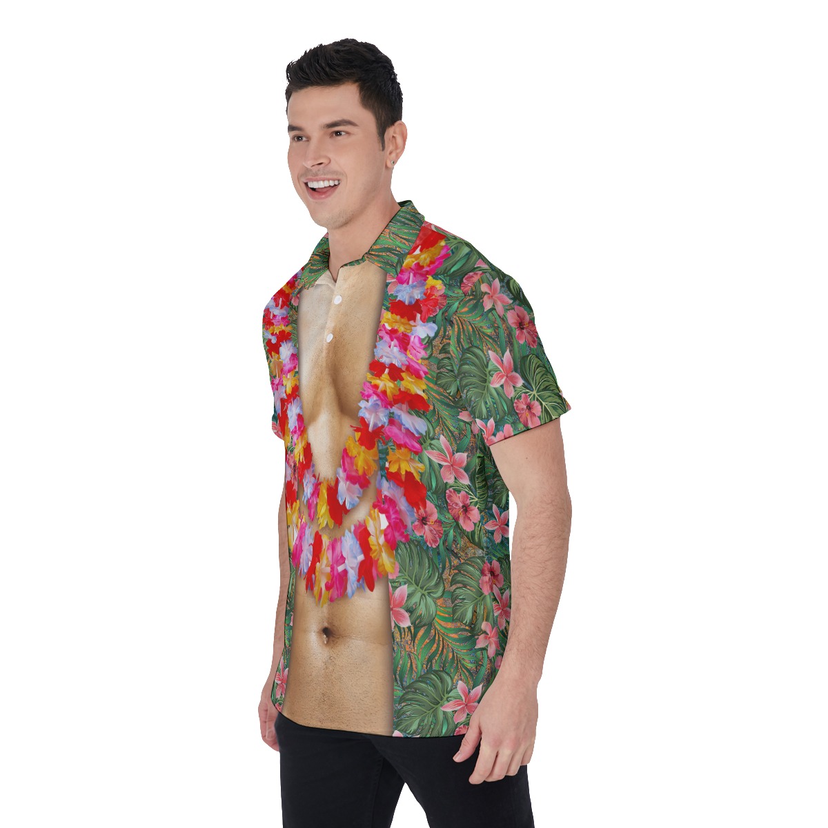 Funny Hawaiian Polo Shirt For Men