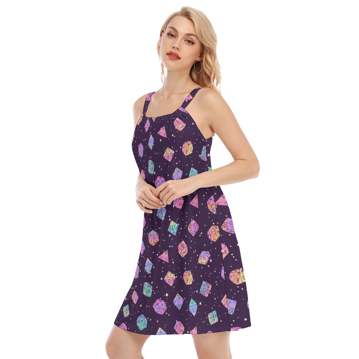 Dungeons and Dragons Dice Cami Dress