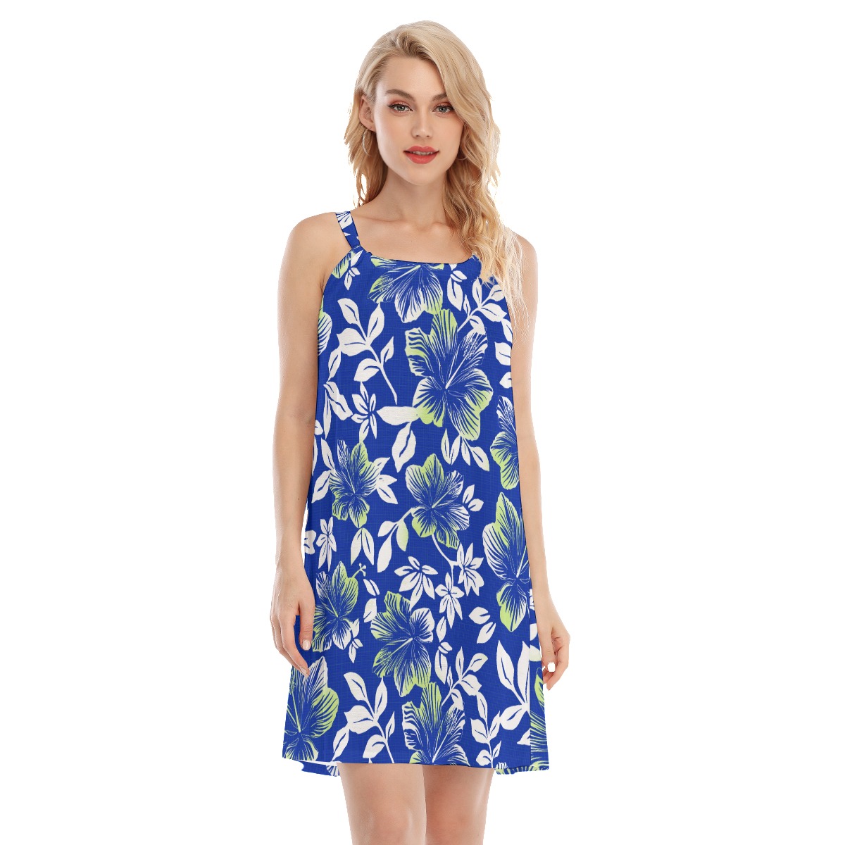 Vintage Hibiscus Women's Cami Dress - variant image 1