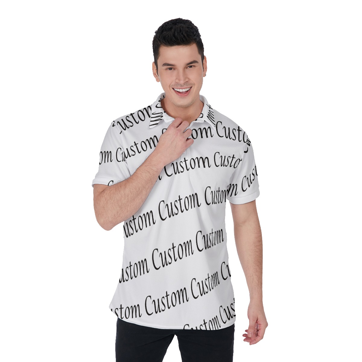Custom Hawaiian Polo Shirt For Men - variant image 1
