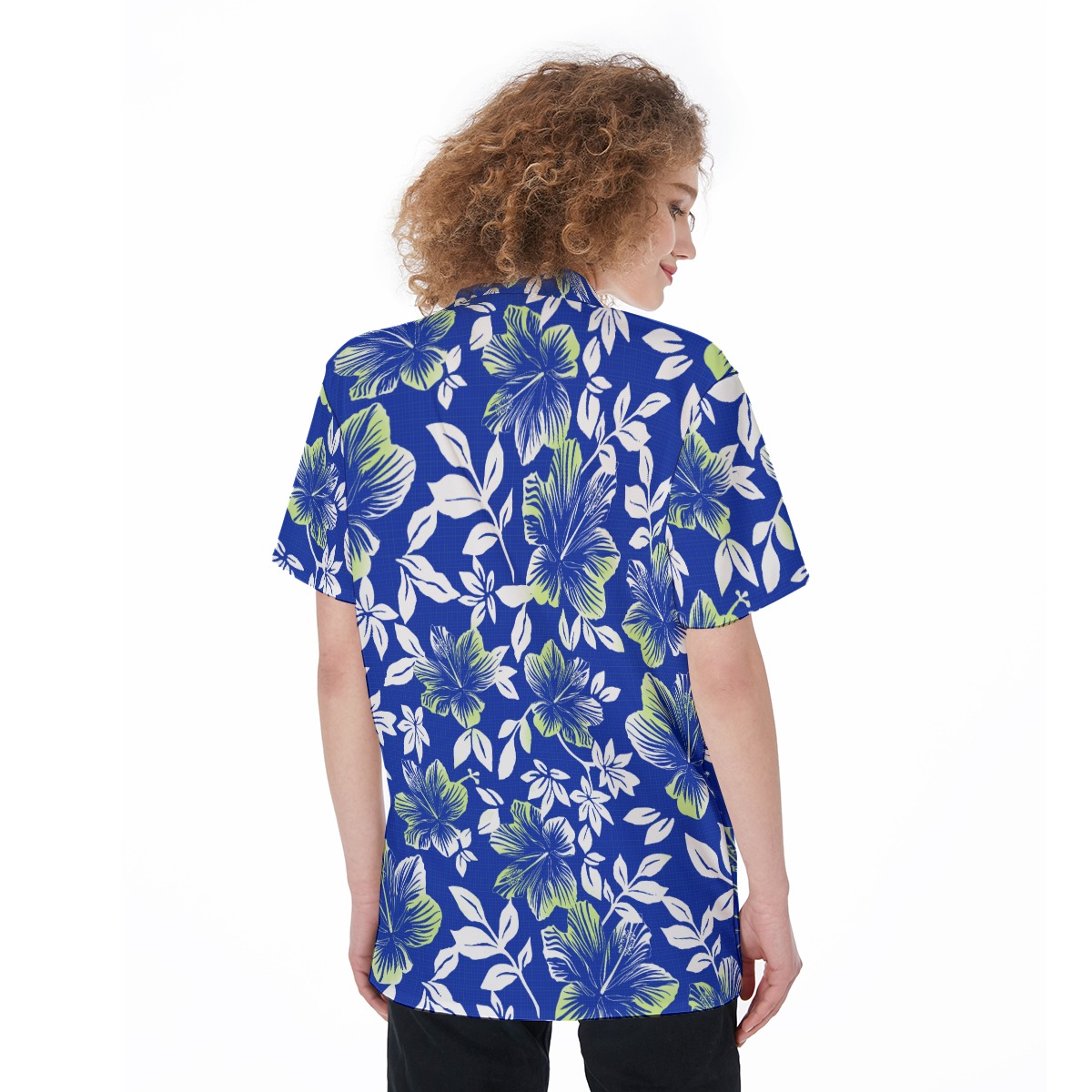 Flower Hawaiian Shirt For Women