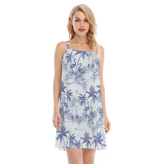 Flamingo Beach Women's Cami Dress
