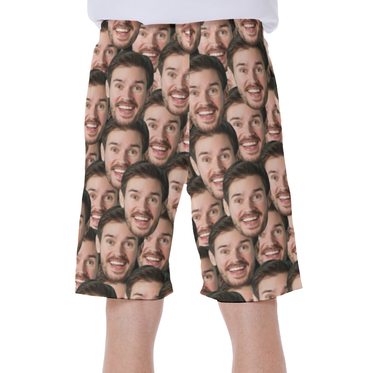 Custom Face Funny Swim Trunks For Men