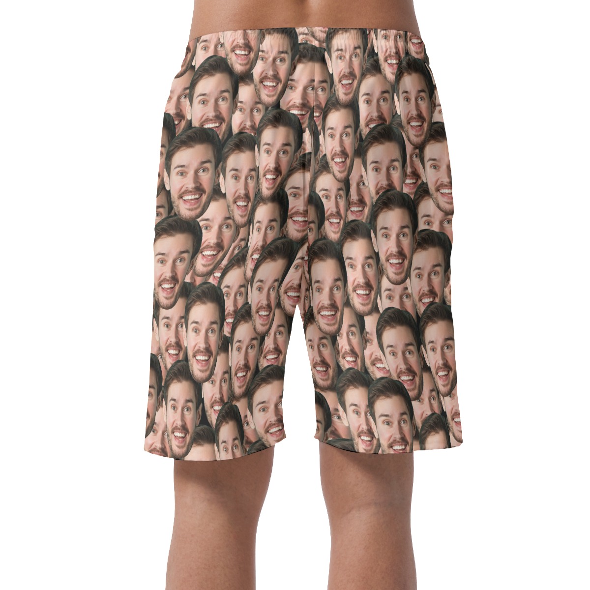 Unique Custom Face Men's Casual Short