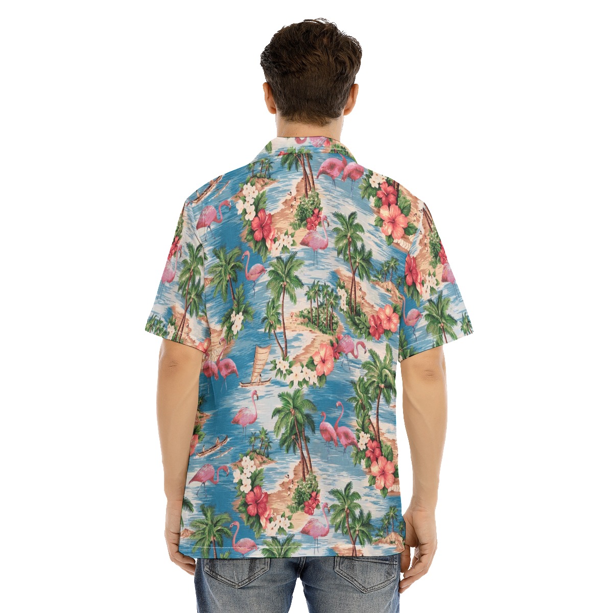 Tropical Flamingo Hawaiian Shirt