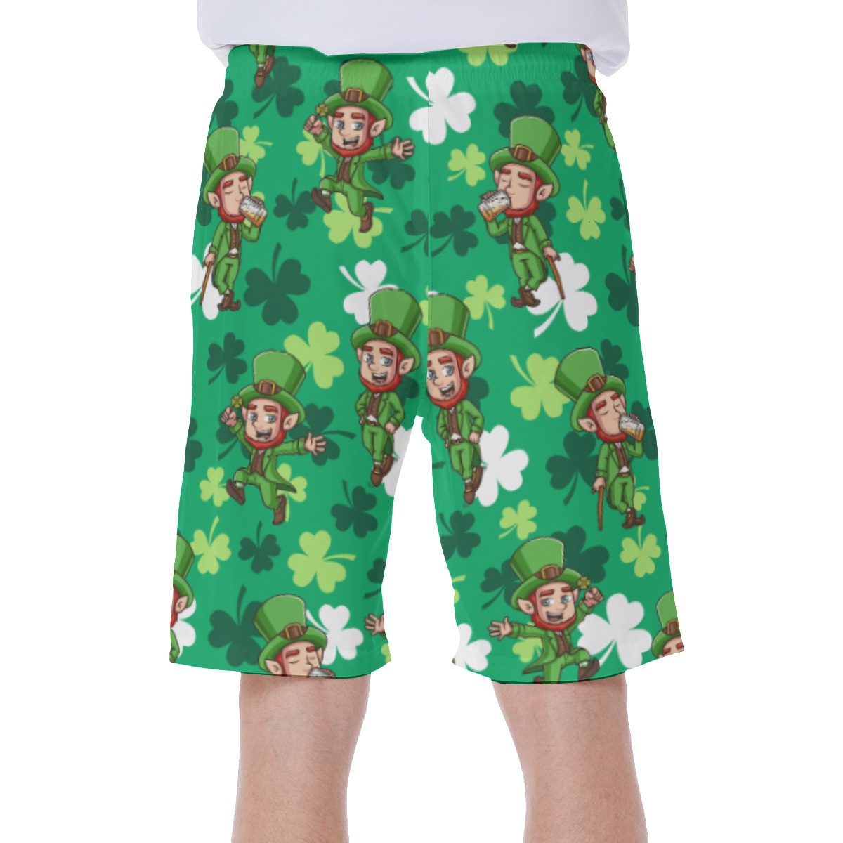 St Patrick Day Hawaiian Swimwear For Men