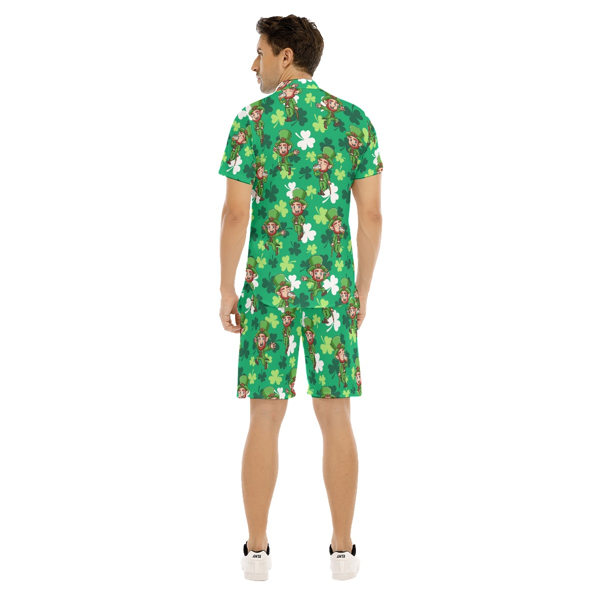 Men's St Patrick Hawaiian Shirt Set