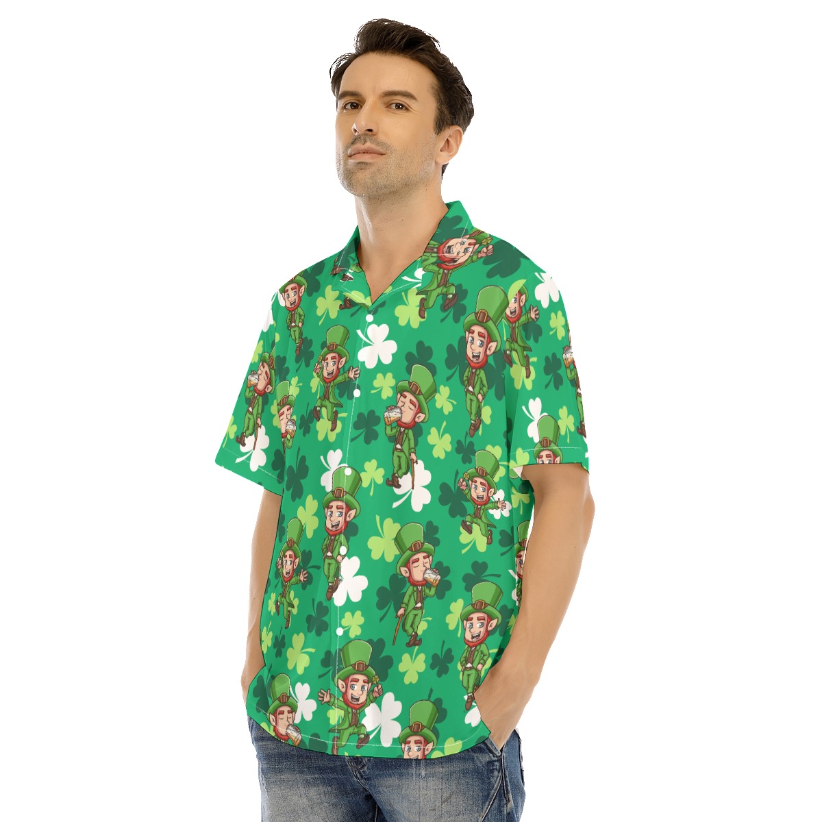 Men's St Patrick Day Hawaiian Shirt
