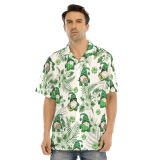 Men's Gnome St. Patrick's Day Hawaiian Shirt