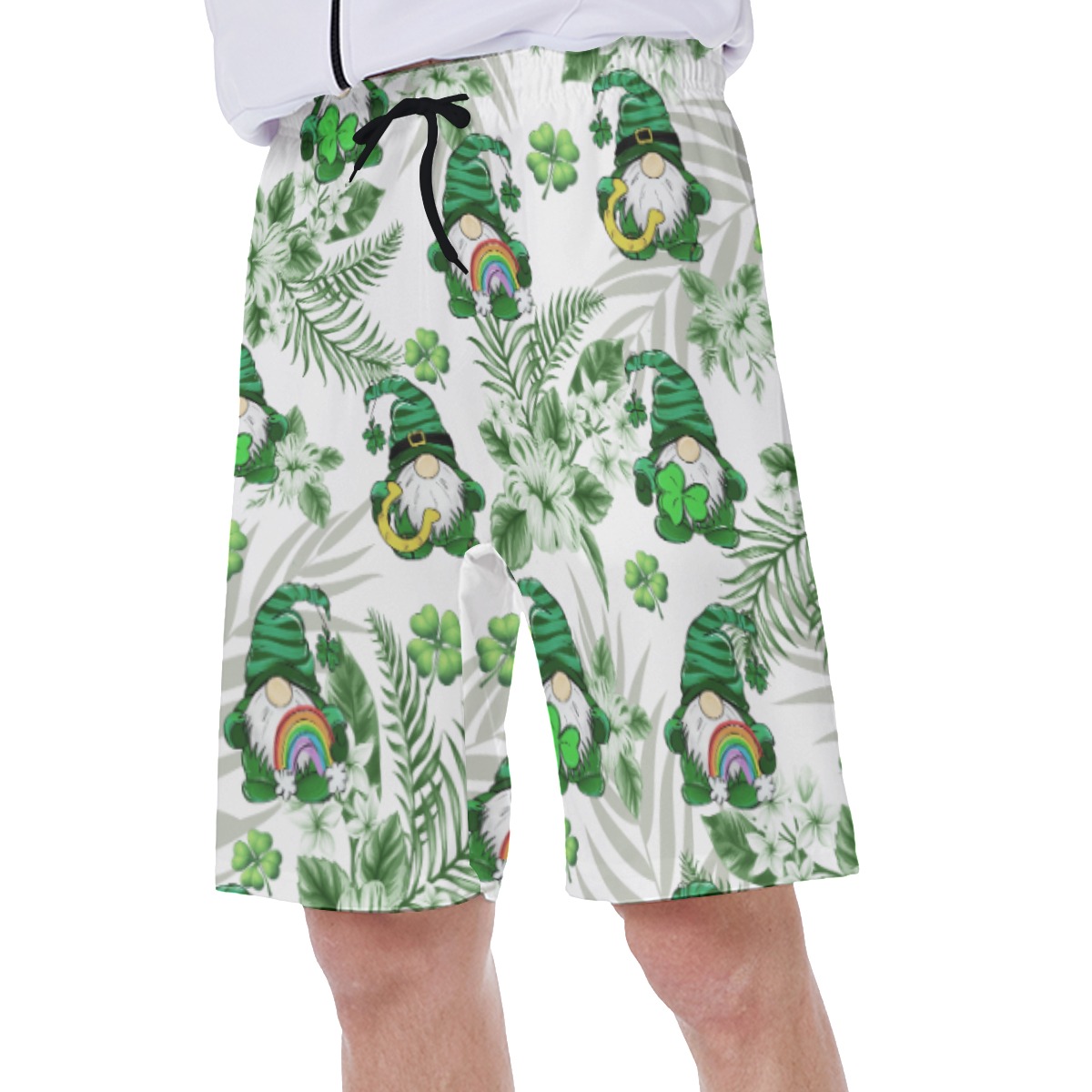 Men's Gnome St Patrick's Day Tropical Swimwear