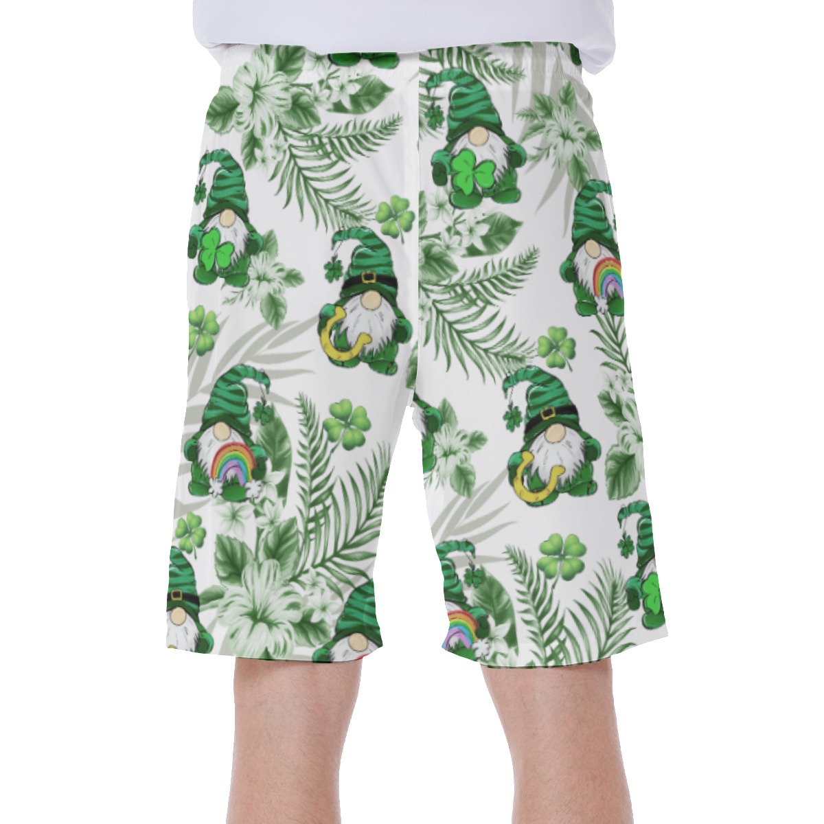 Men's Gnome St Patrick's Day Tropical Swimwear