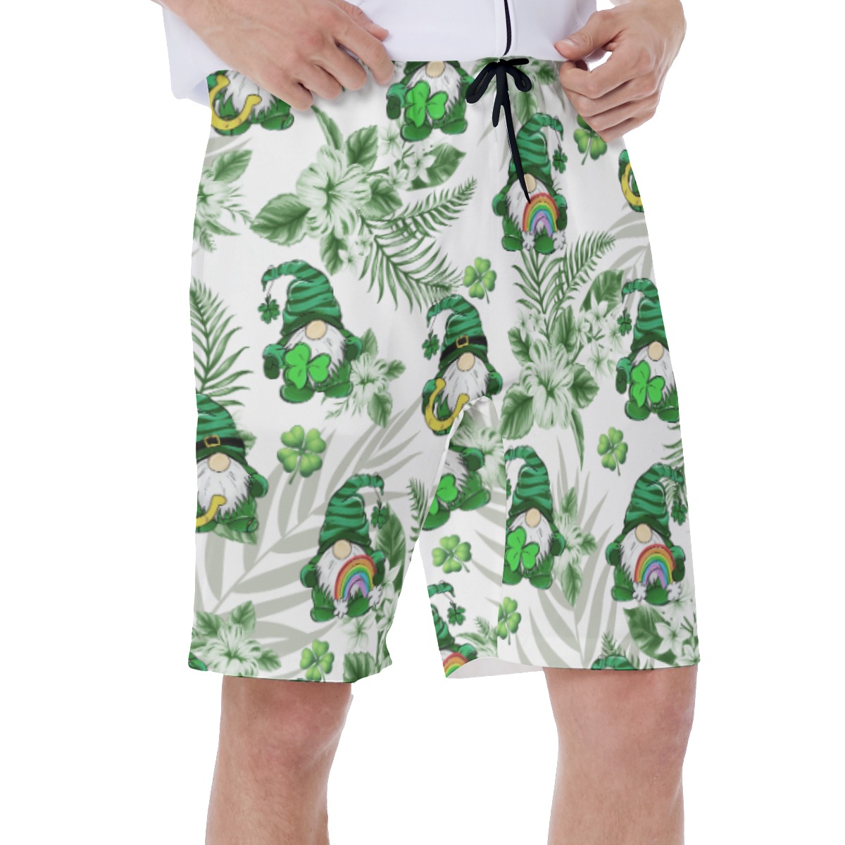 Men's Gnome St Patrick's Day Tropical Swimwear