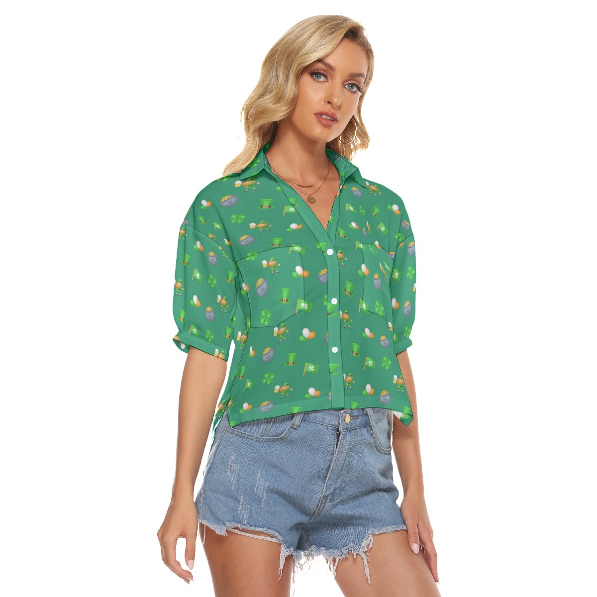 Saint Patrick Irish Women's Crop Top