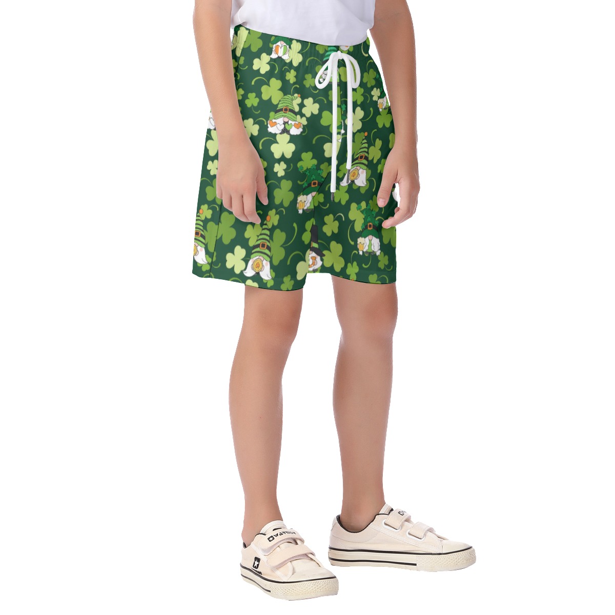 Gnome Patrick Day Hawaiian Shorts For Kids
