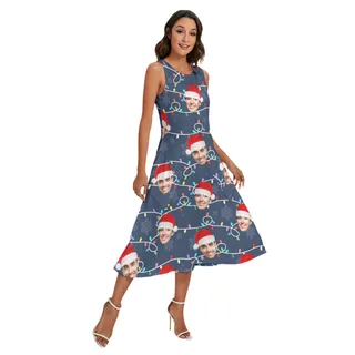 Christmas Dress Custom Face For Women