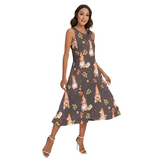 Gnomies Happy Thanksgiving Hawaiian Outfit For Women