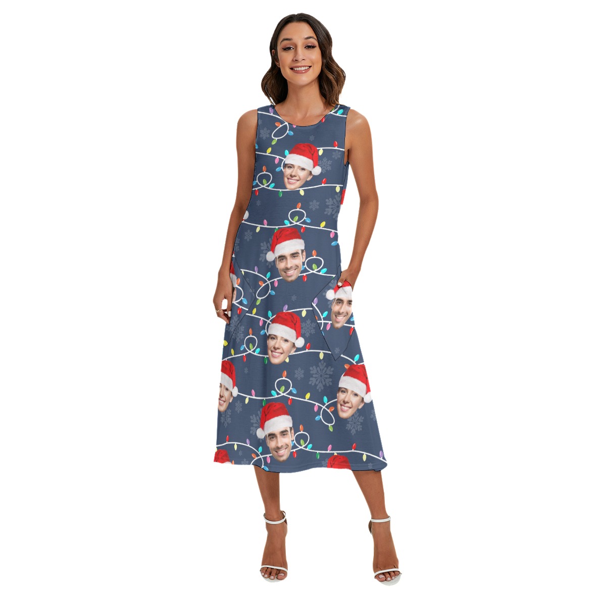Christmas Dress Custom Face For Women