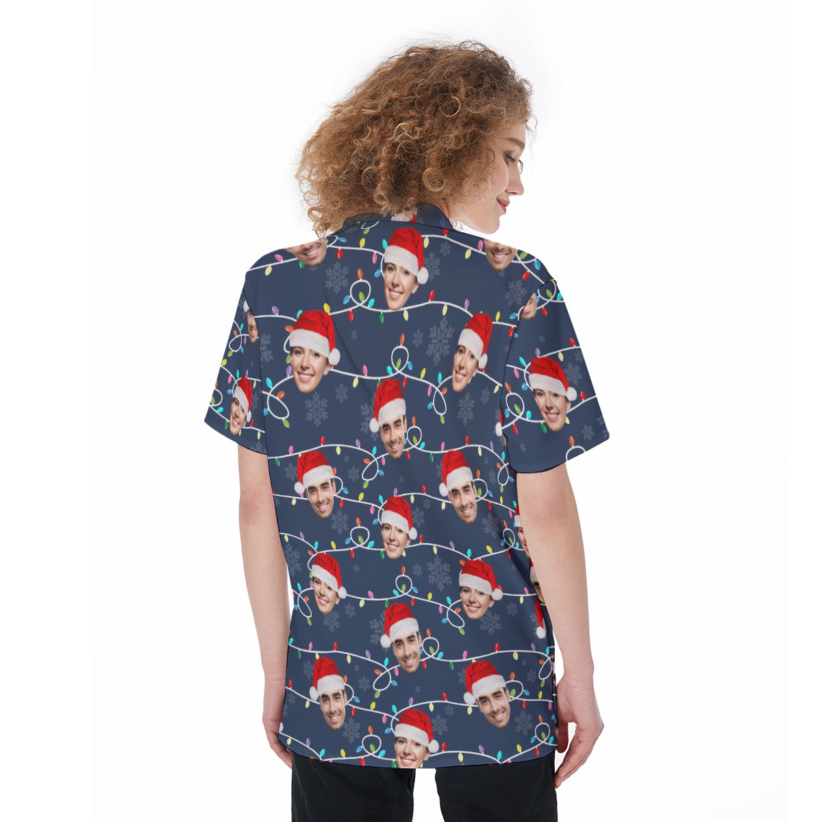 Custom Hawaiian Christmas Shirt For Women