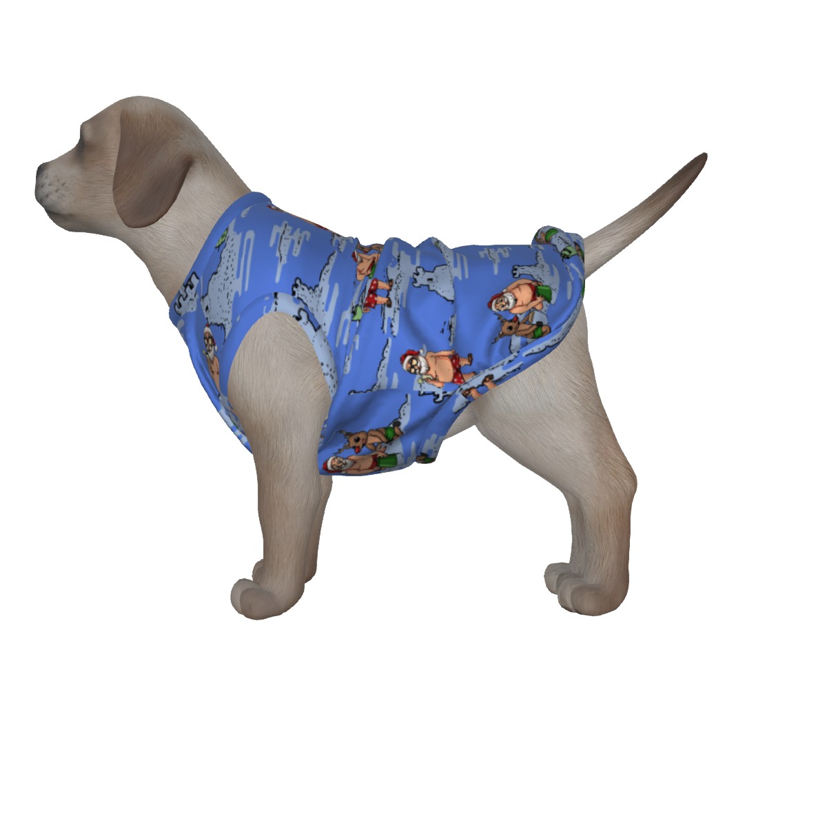 Cute Santa Dog's Christmas Shirt - variant image 1