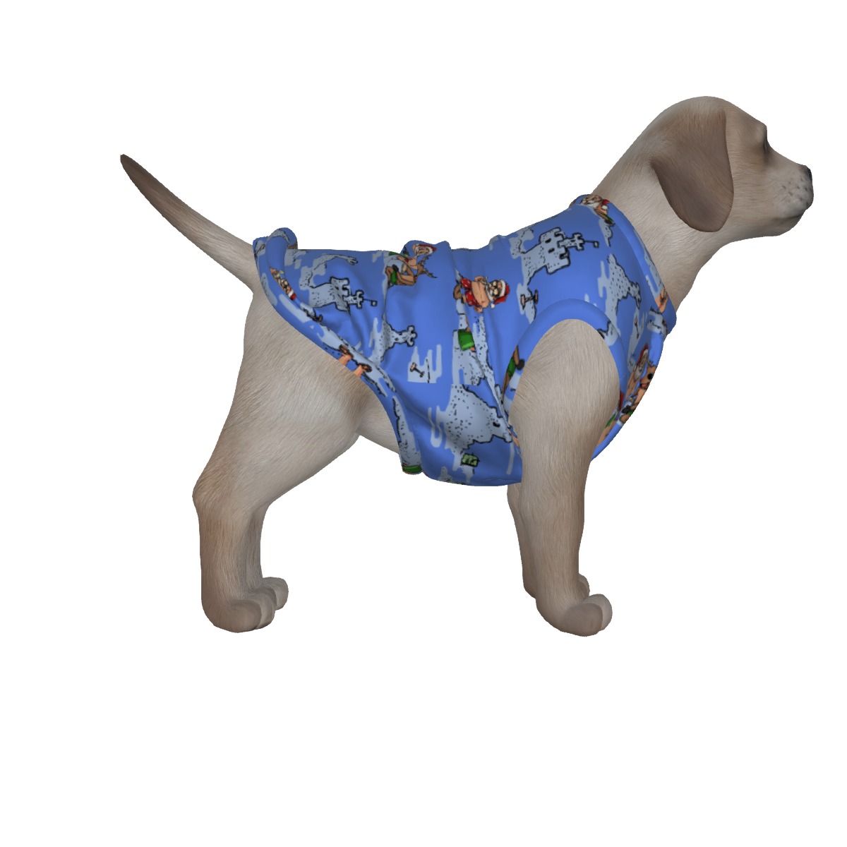 Cute Santa Dog's Christmas Shirt