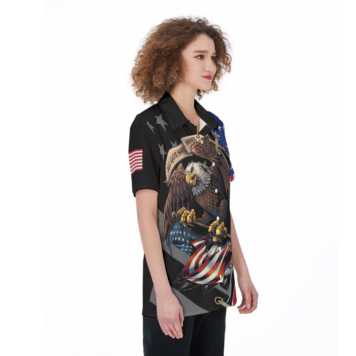 American Eagle Women's Hawaiian Shirt